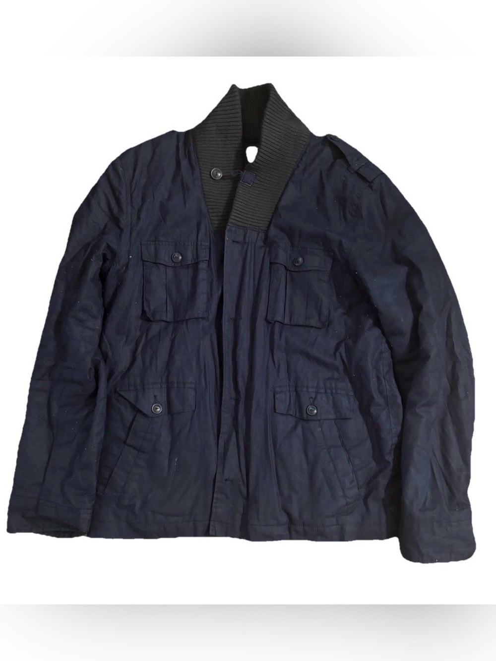 KOTO Urban Outfitters Jacket Military Uniform Cotton Full-Zip Blue Ranger Mens M